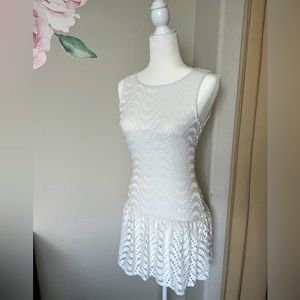 BEBE White mini dress size SMALL